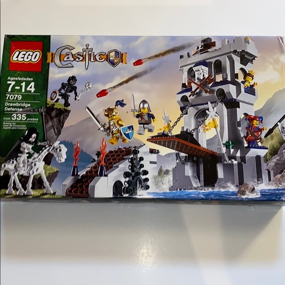 lego castle drawbridge defense